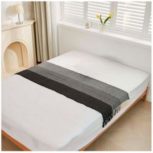 Piecera De Algodon-lino Flecos 2 Plazas Mod02