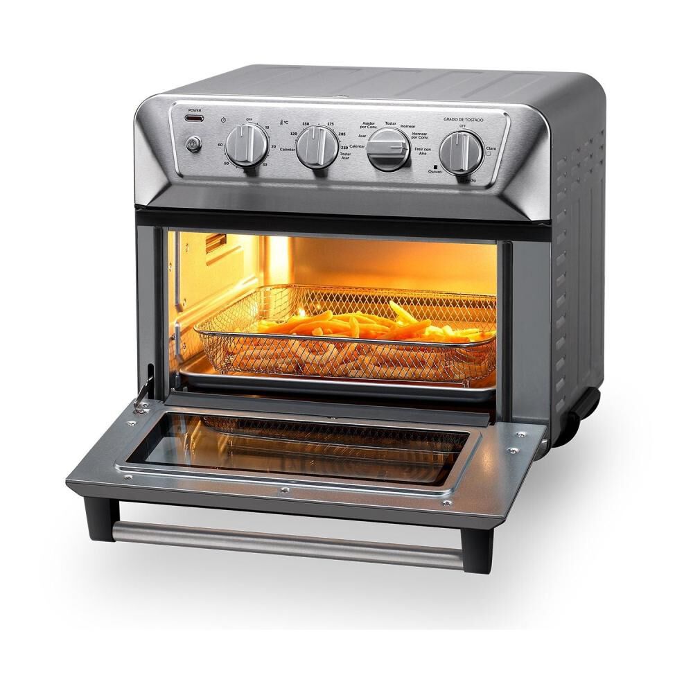 Horno El&eacute;ctrico con Freidora de Aire Easyways Air Fryer Gourmet / 20 Litros / 1800W image number 0.0
