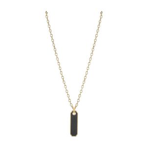 Cadena De Hombre Cat J001n00129 Dorado-negro