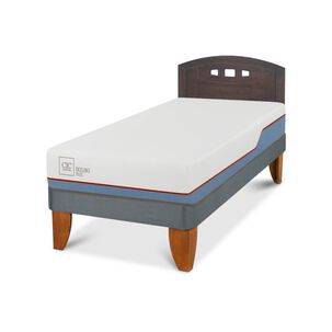 Cama Europea Cic Excellence Plus / 1.5 Plazas / Base Normal + Respaldo