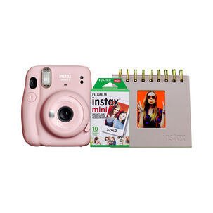 Kit Cámara Instantánea Fujifilm Mini 11 Pink