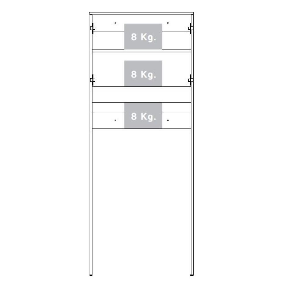Mueble De Baño Tuhome Almacenamiento Laurent / 2 Puertas image number 13.0