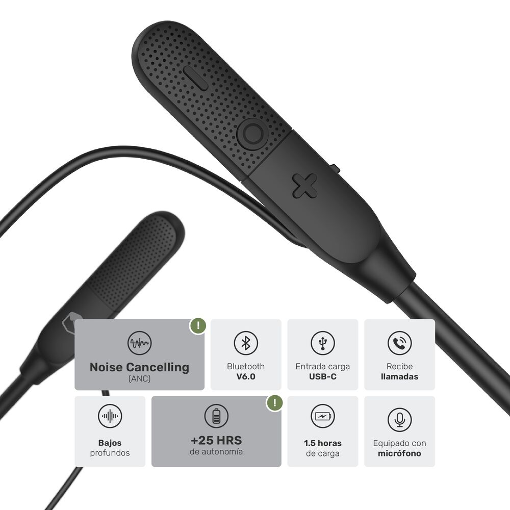 Audifonos Inal&aacute;mbricos Bluetooth Deportivos Enc Tuneair image number 3.0