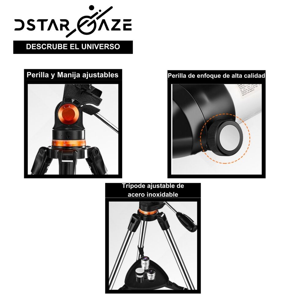Telescopio Astron&oacute;mico Profesional 50080m image number 4.0