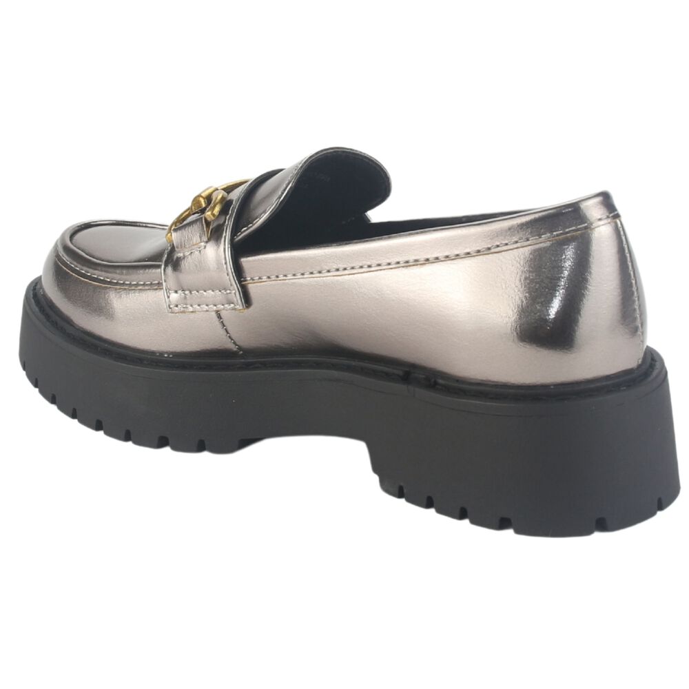 Mocasin Chalada Mujer Lenin-4 Plateado Casual image number 3.0