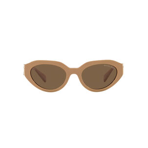 Lentes De Sol Empire Oval Camel Michael Kors