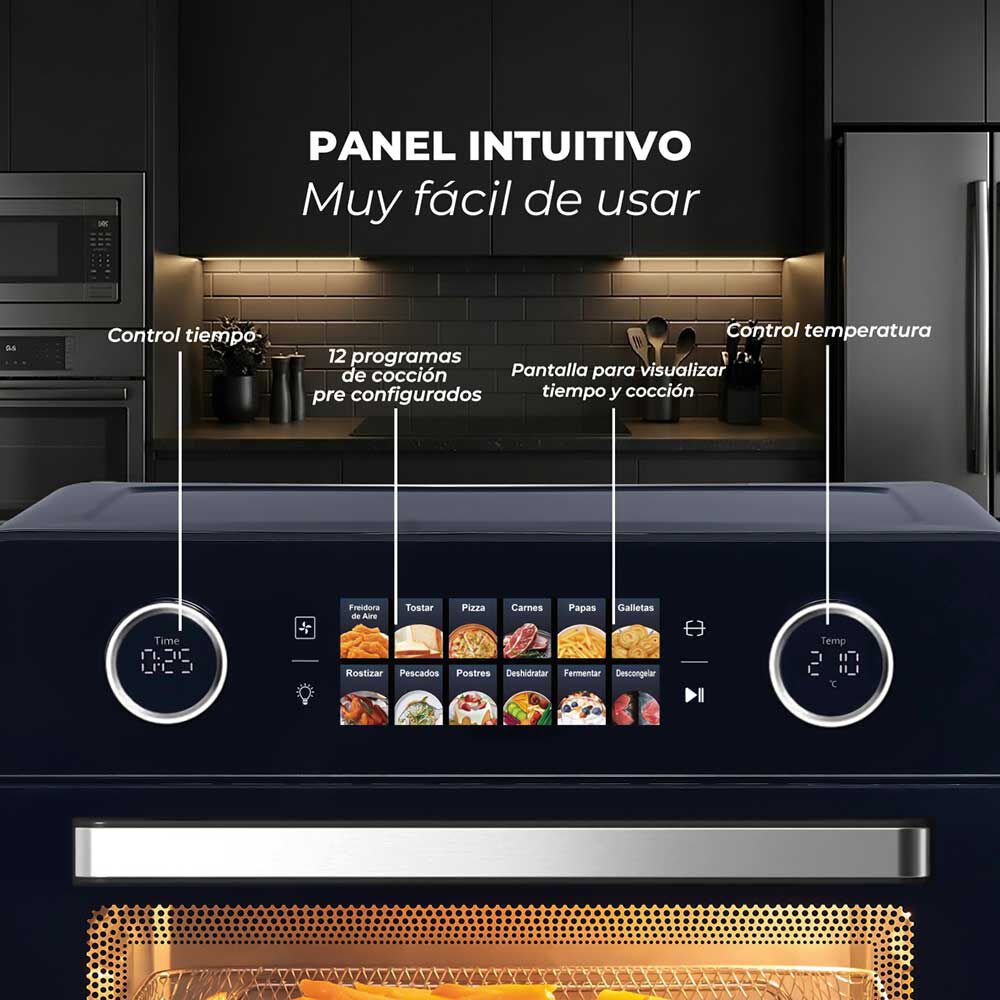 Horno Freidora De Aire Smart Edition 25 Litros Kitchen-it image number 5.0