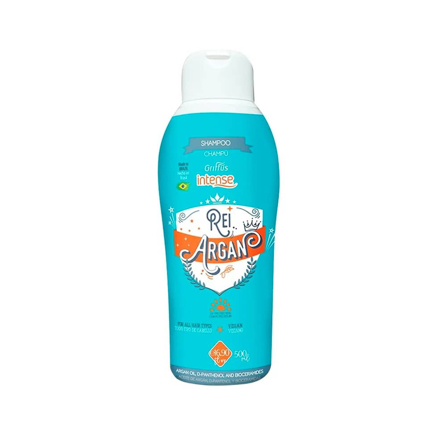 Shampoo Rei Argan 500ml Griffus image number 2.0