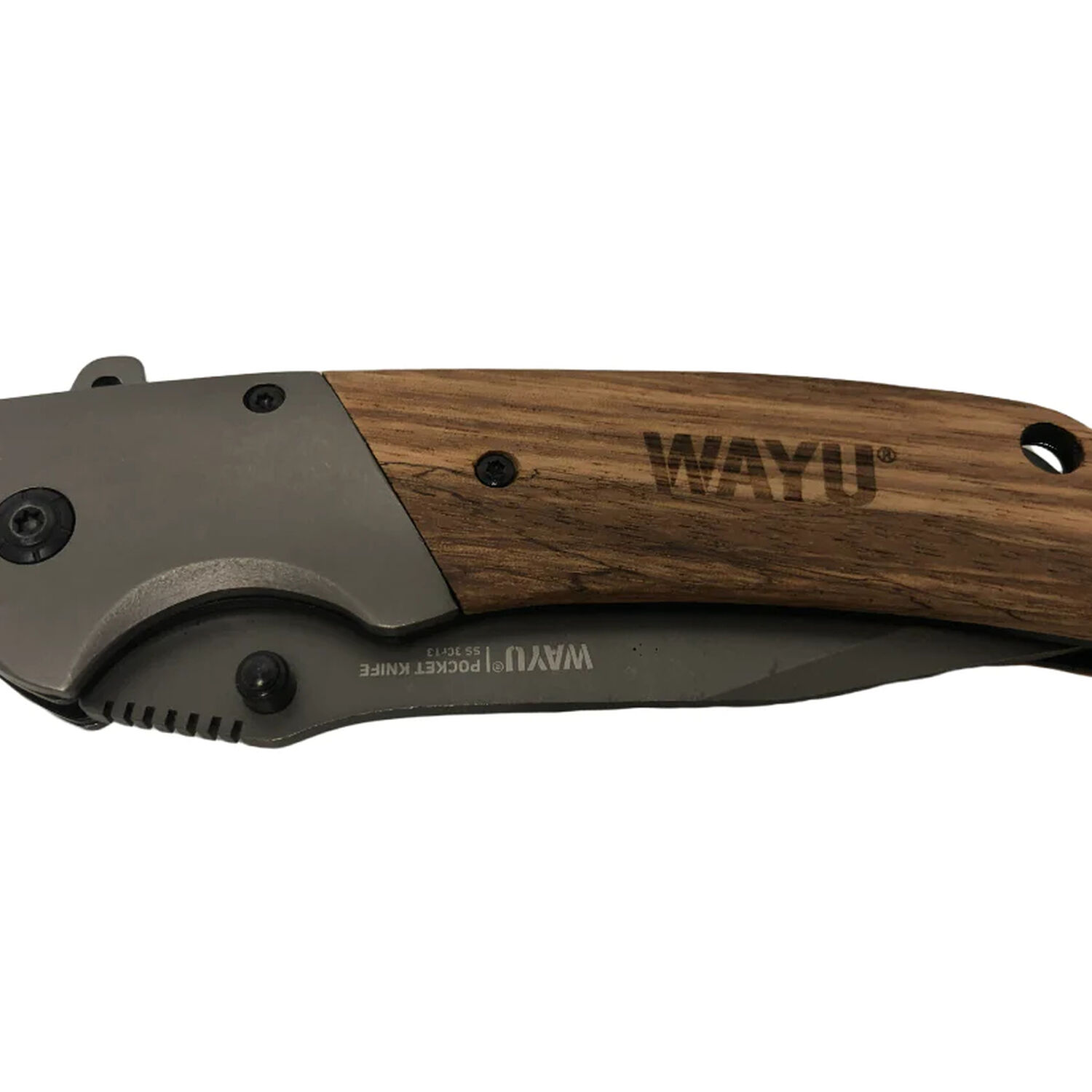 Navaja Wayu Cortapluma Pocket Knife Mango Madera image number 1.0