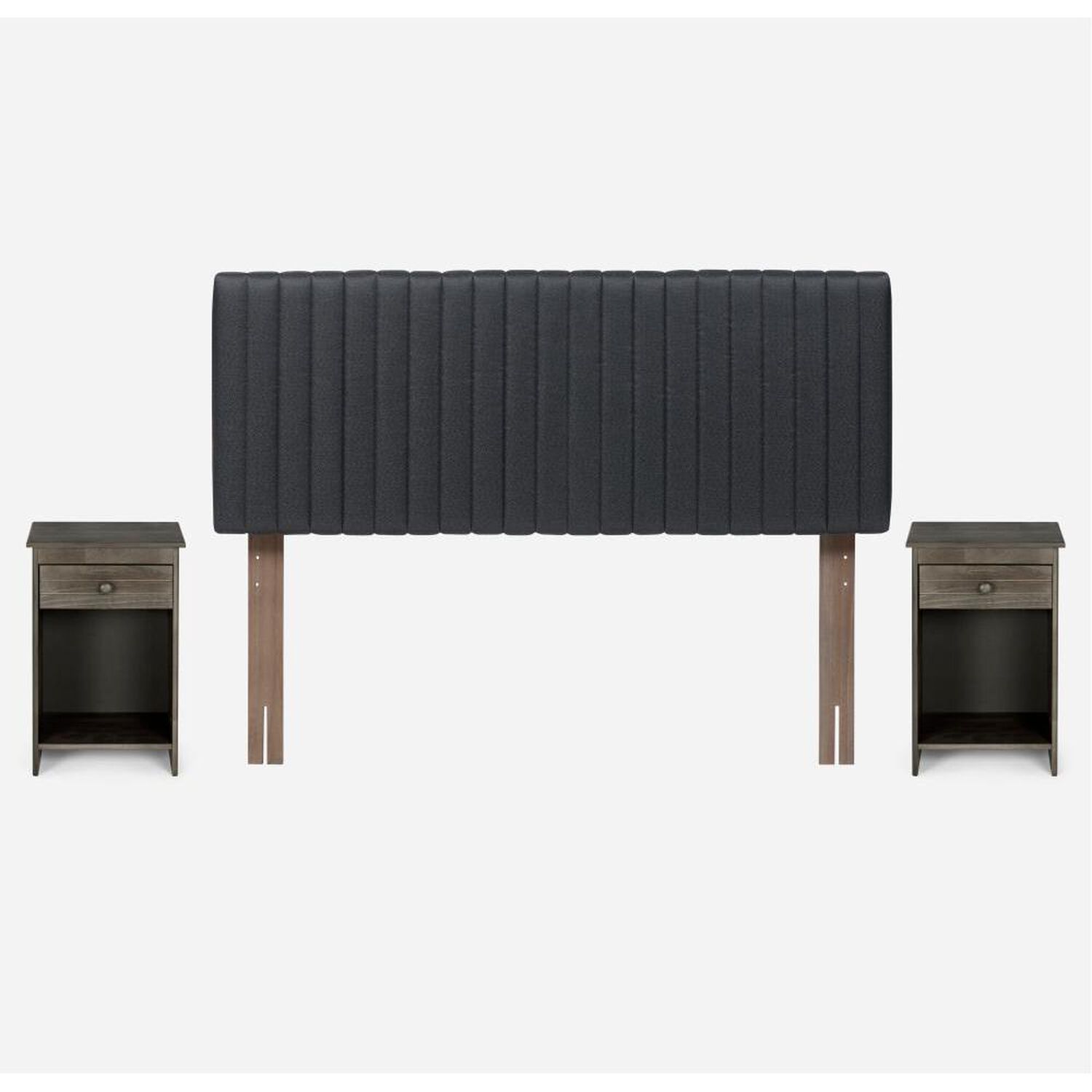 Cama Europea Rosen New Style 6 / 2 Plazas / Base Dividida + Set De Maderas image number 2.0