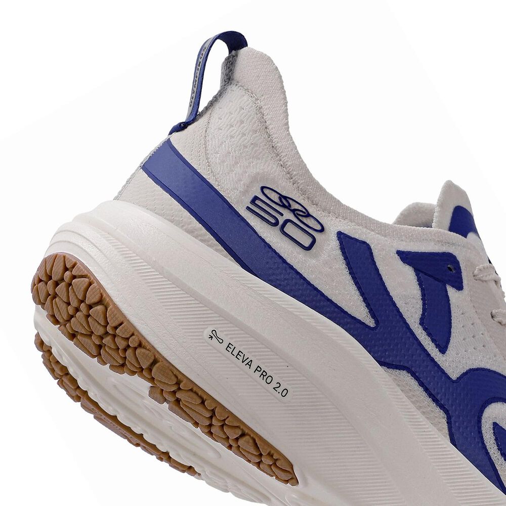 Zapatilla Running Hombre Corre 4 Azul/blanco image number 6.0