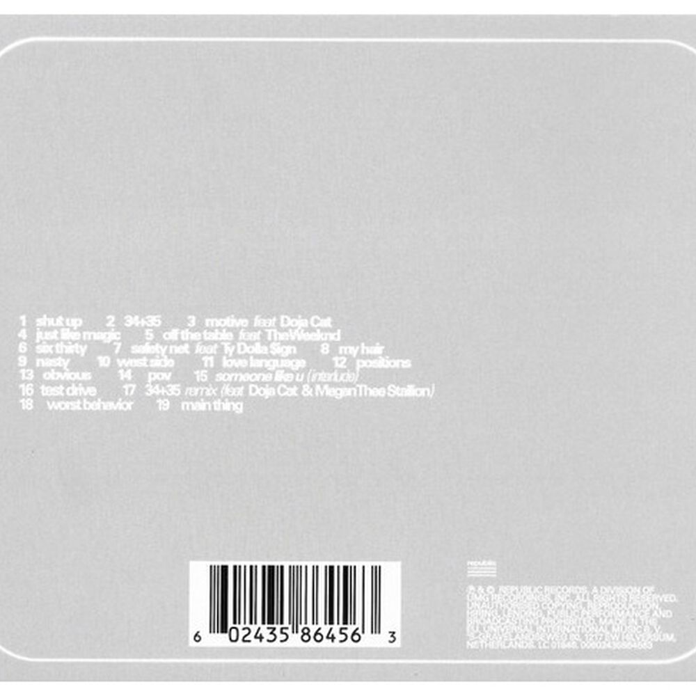 Ariana Grande - Positions | Cd image number 1.0