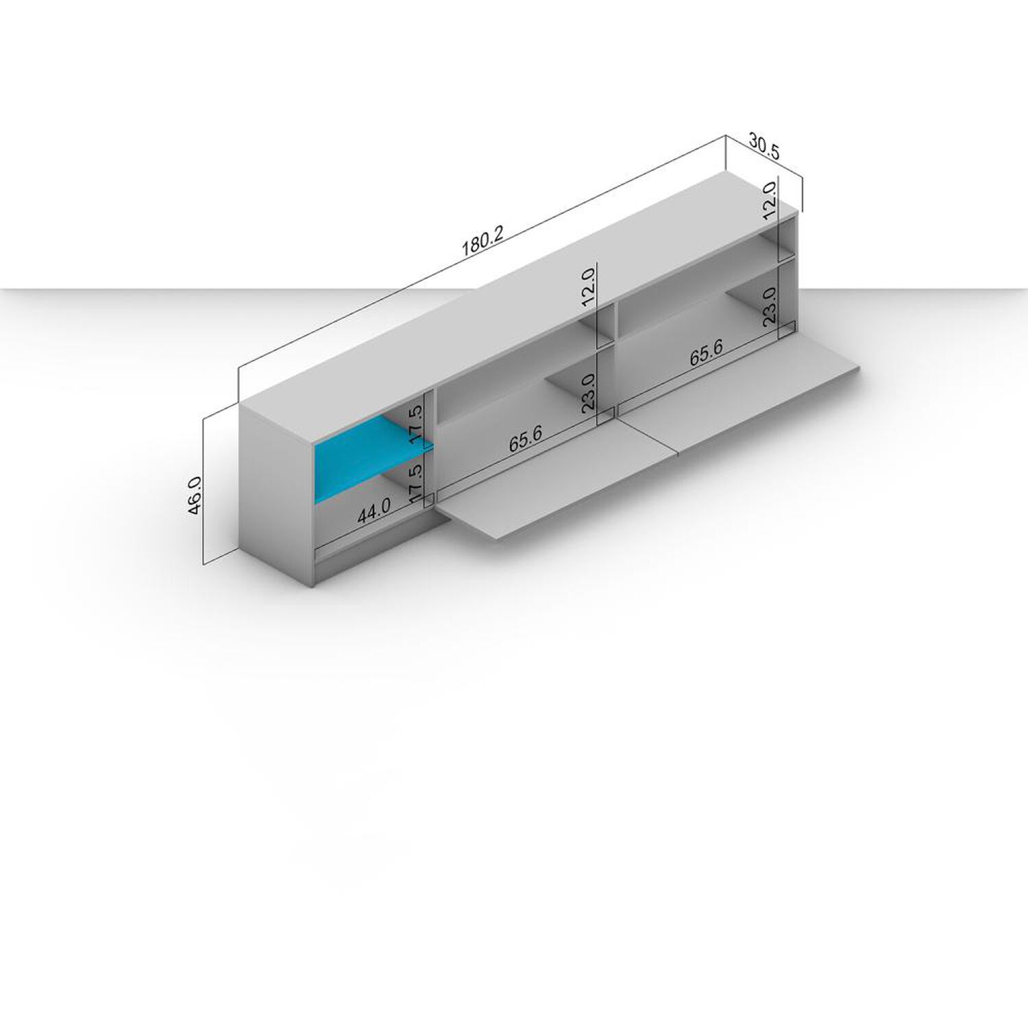 Rack Vekkahome Rta Rack / 2 Puertas image number 1.0