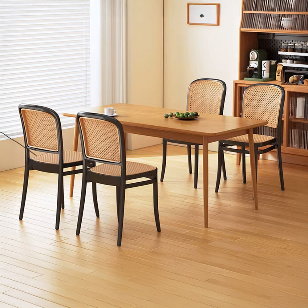 Silla Terraza Plástica Cairo Negra/beige image number 5.0