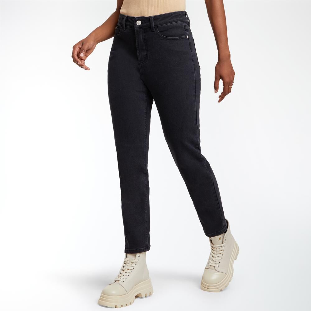 Jeans Basta Doblada Tiro Alto Skinny Mujer Rolly Go image number 2.0