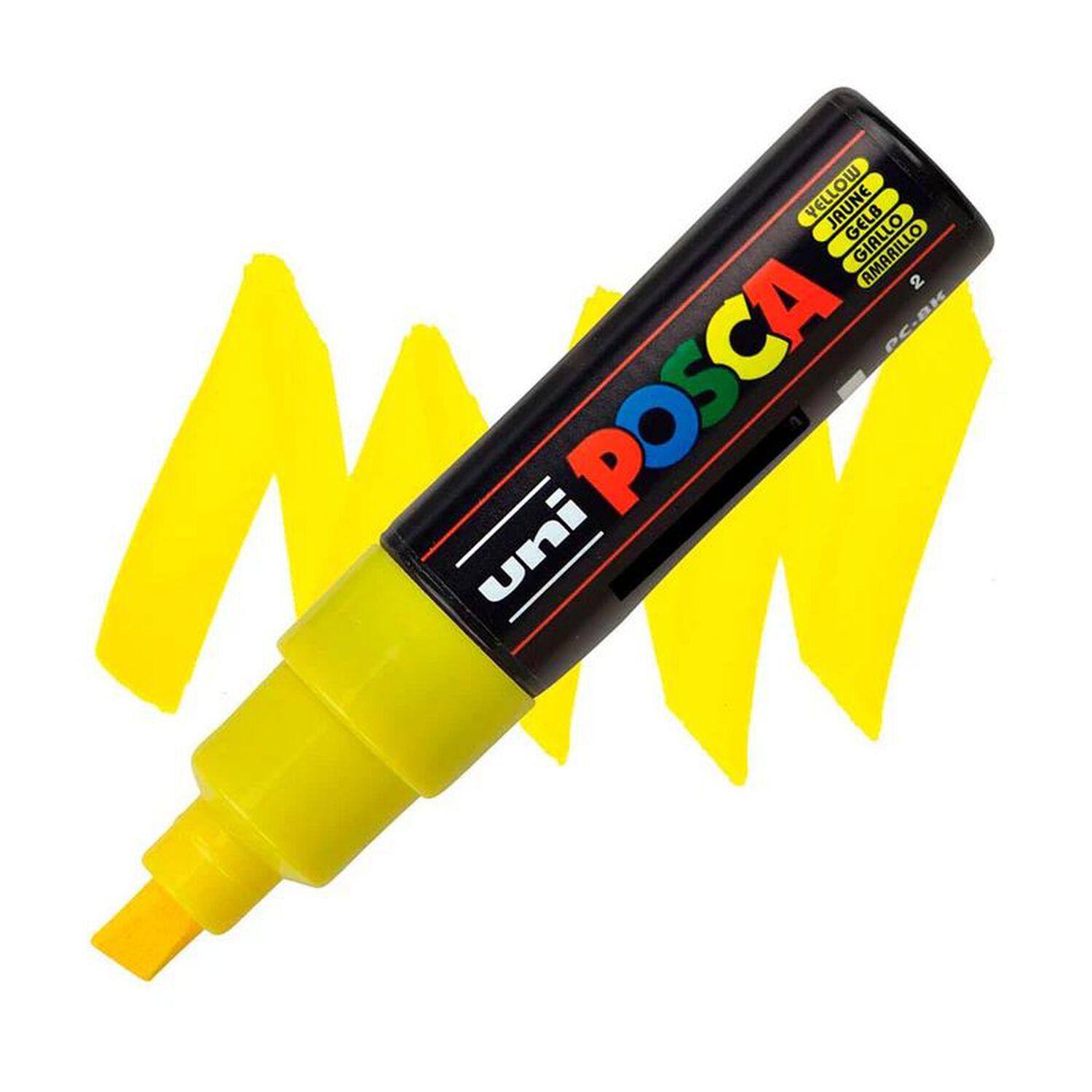 Marcador Acr&iacute;lico Amarillo 8k Posca image number 0.0