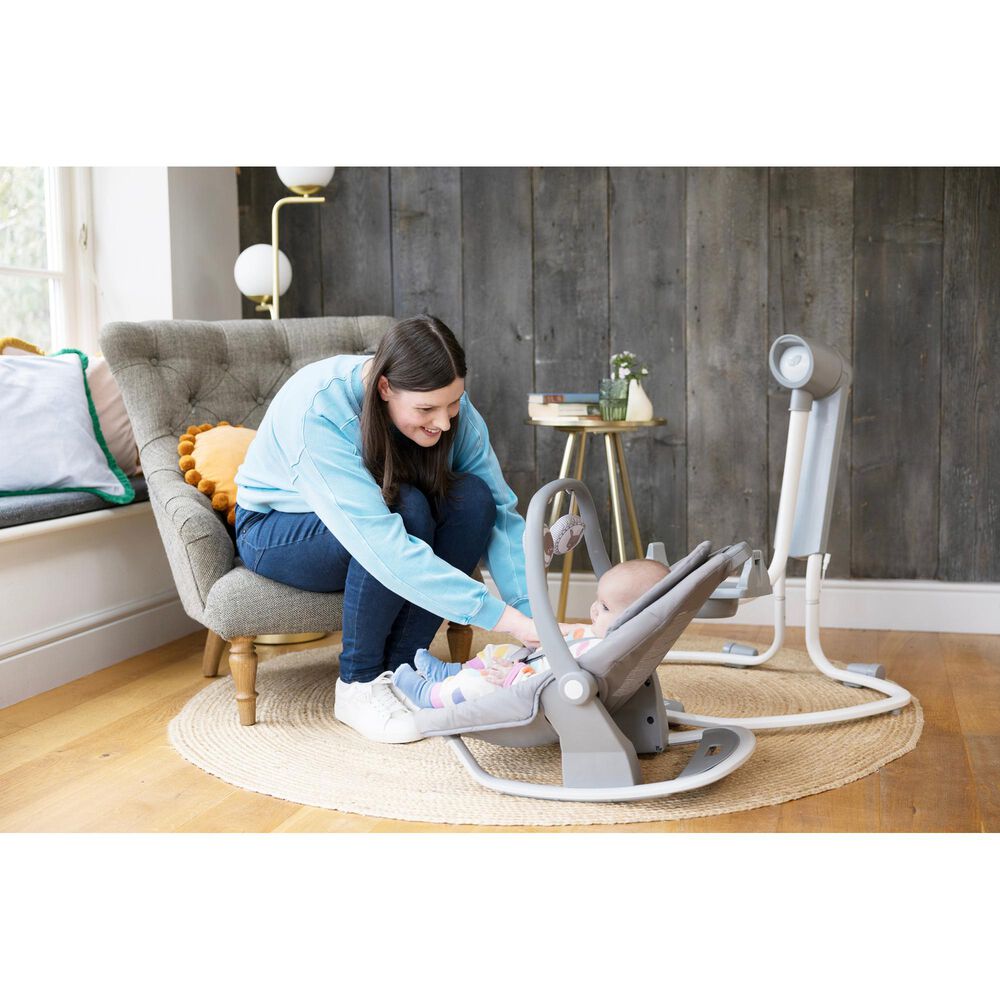 Silla Nido Mecedora Serina 2in1 Cosmo Grey image number 7.0