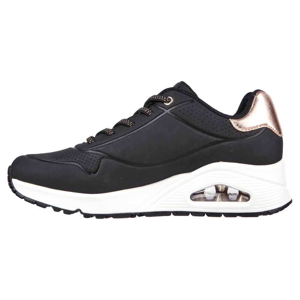 Zapatilla Urbana Mujer Skechers Uno Negro image number 2.0