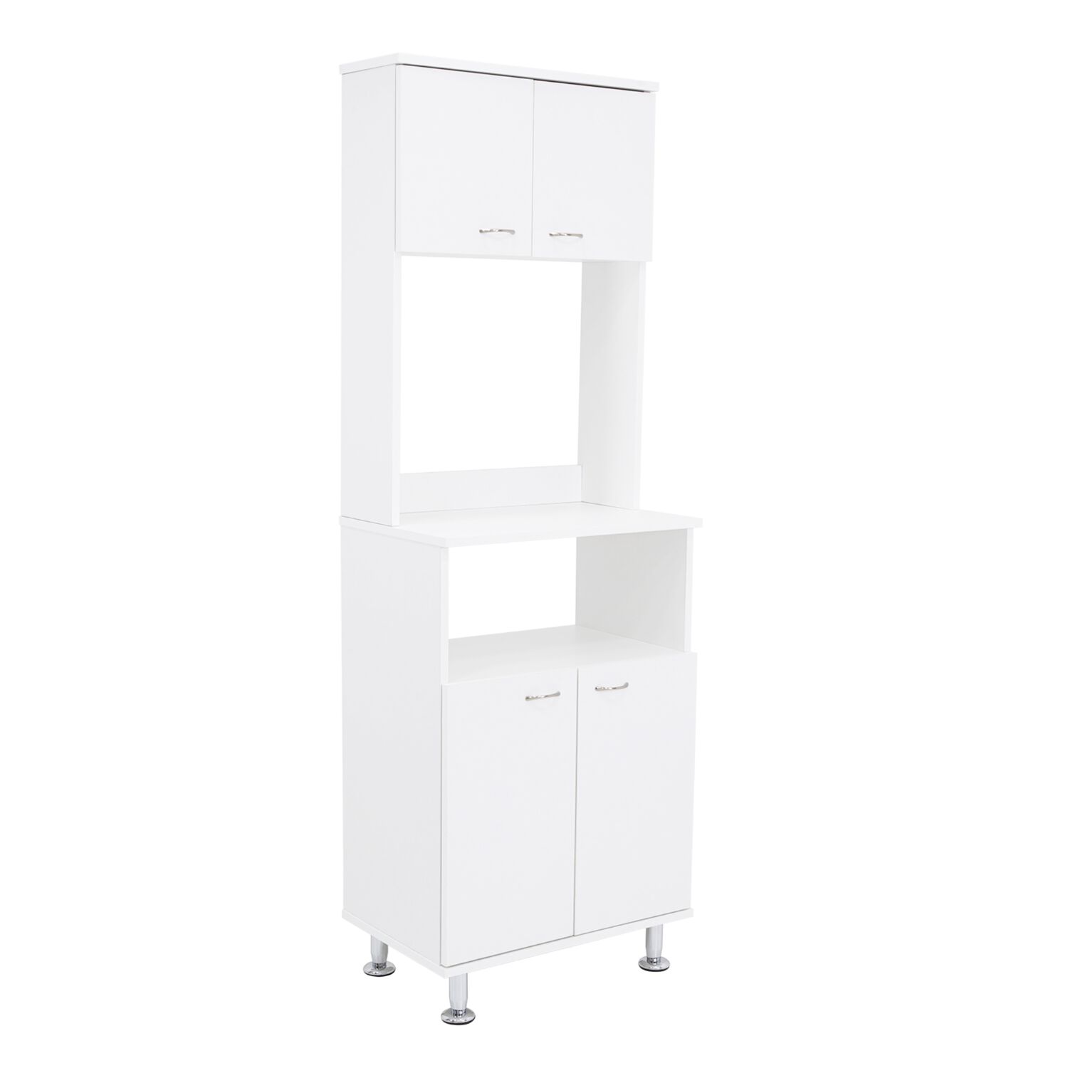 Mueble Microondas 4 Puertas Fm-011b Blanco image number 0.0