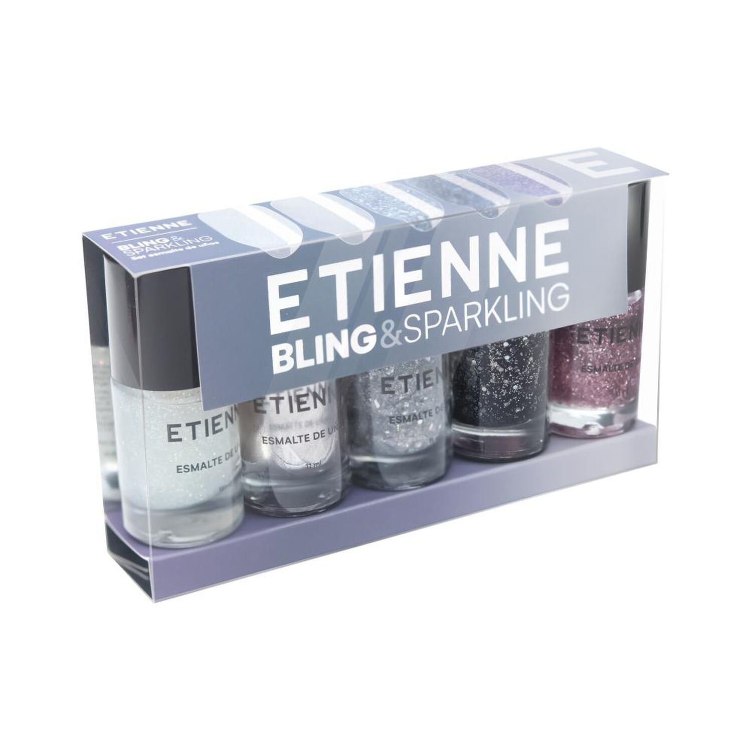 Set De Esmaltes Bling/sparkling Etienne image number 2.0