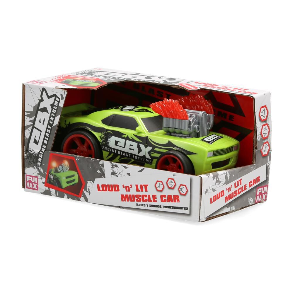 Auto De Juguete Fun Max Loud'n'lit Muscle Car image number 1.0