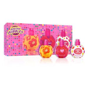 Set De perfumería mujer Bubbles Agatha Ruiz / / Gotas De Color Edt 30ml + Beso Edt 30ml + Flor Edt 30ml  Set De perfumería mujer Bubbles Agatha Ruiz / / Gotas De Color Edt 30ml + Beso Edt 30ml + Flor Edt 30ml
