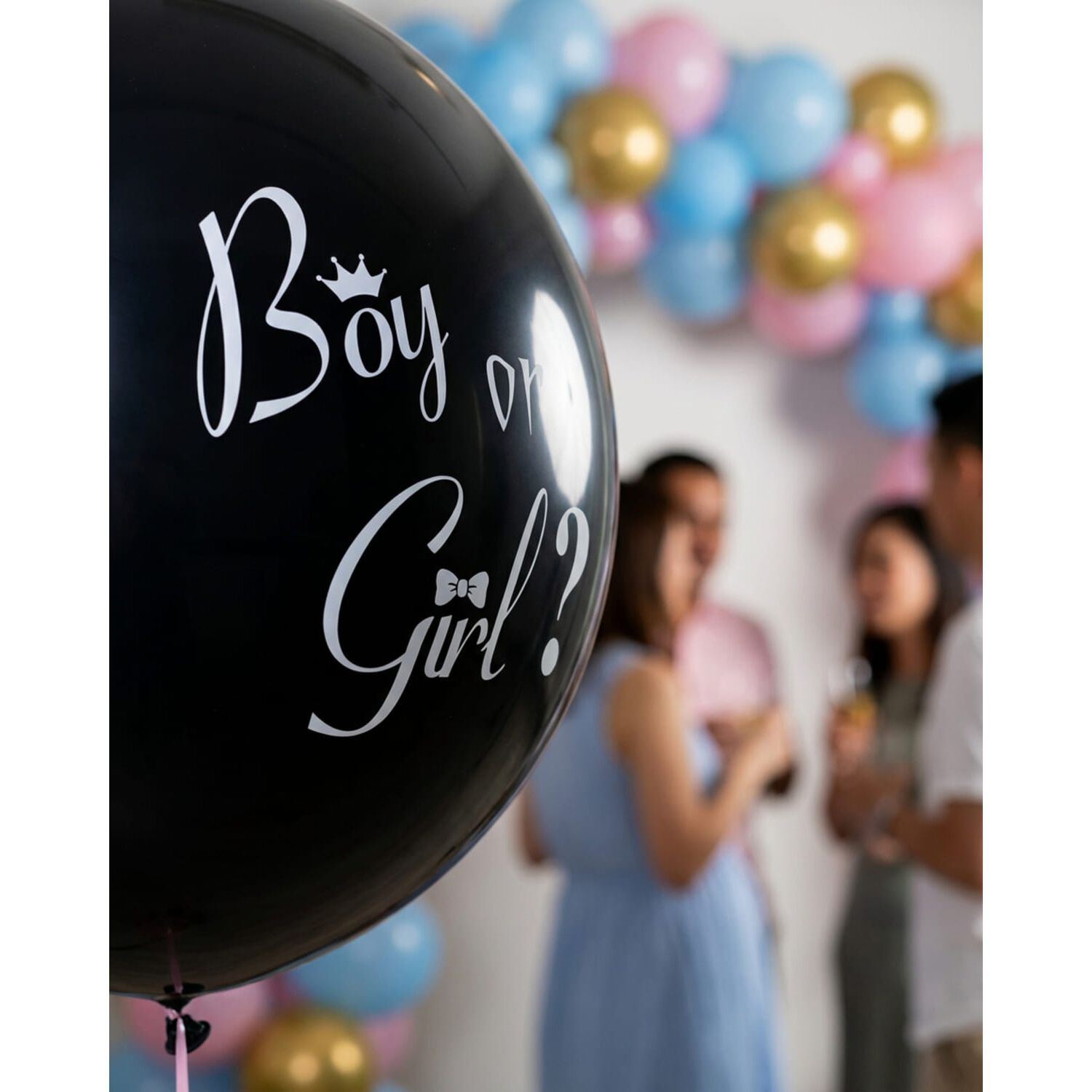 Globo Premium Revelacion De Genero Baby Shower Cotillon ? image number 4.0
