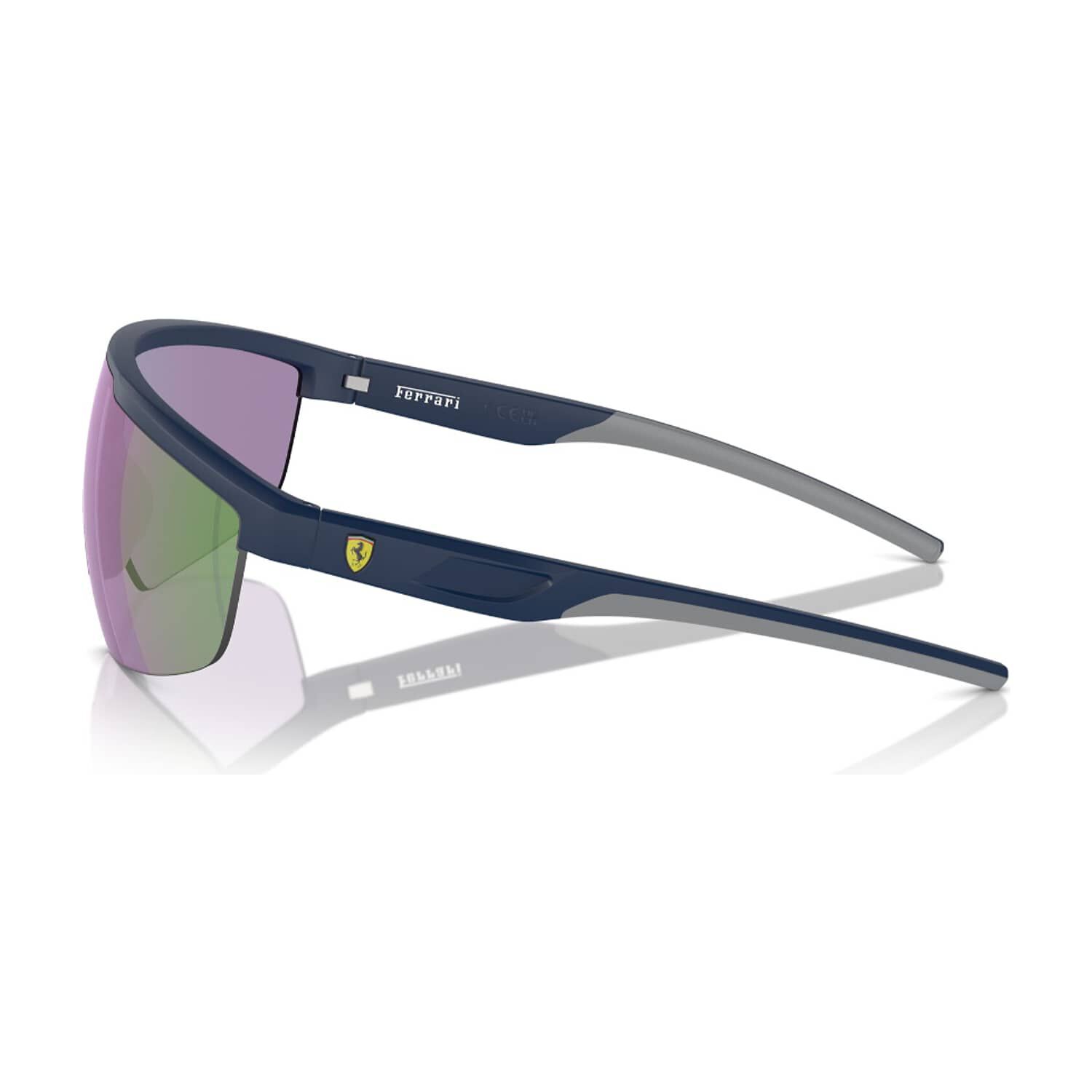 Lentes De Sol Azul Mate Espejados Scuderia Ferrari image number 2.0