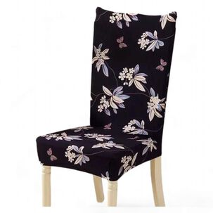 Pack 6 Fundas Para Sillas Colores Lisos Adaptable Comedor - Multicolor