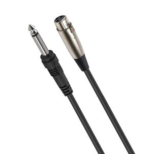Cable De Audio Para Micr&oacute;fono 6.3mm A Xlr Hembra 5m Gc170
