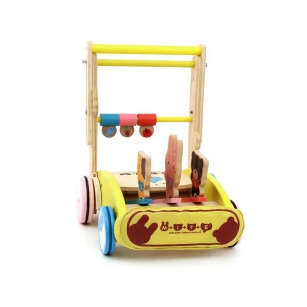 Correpasillos De Madera Con Figuras De Animales Para Beb&eacute;s image number 2.0