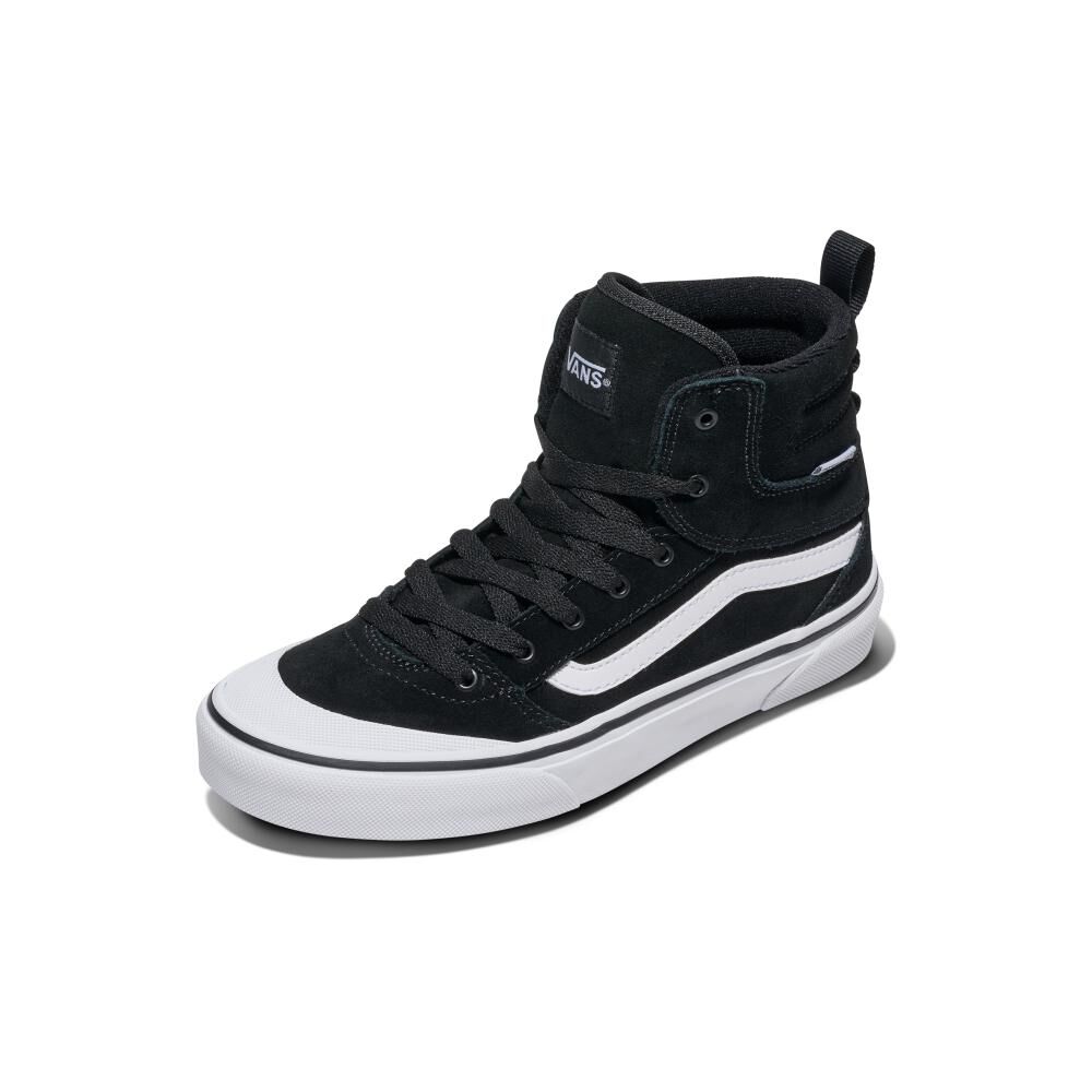 Zapatilla Urbana Mujer Vans Ashwood Hi Negro/blanco image number 1.0