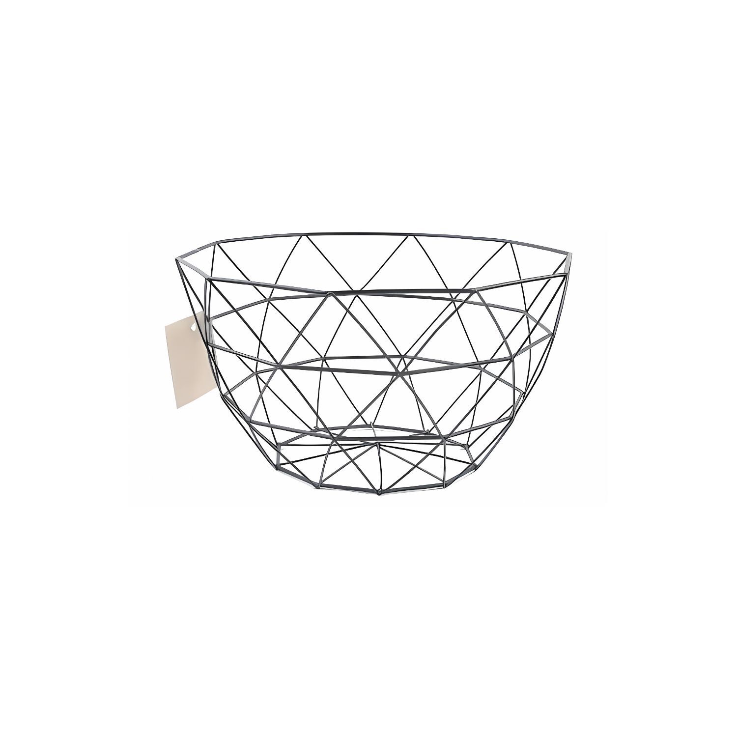 Frutero Canasto Profundo Redondo 27 Cm Cocina Dise&ntilde;o Tri&aacute;ngulo image number 1.0