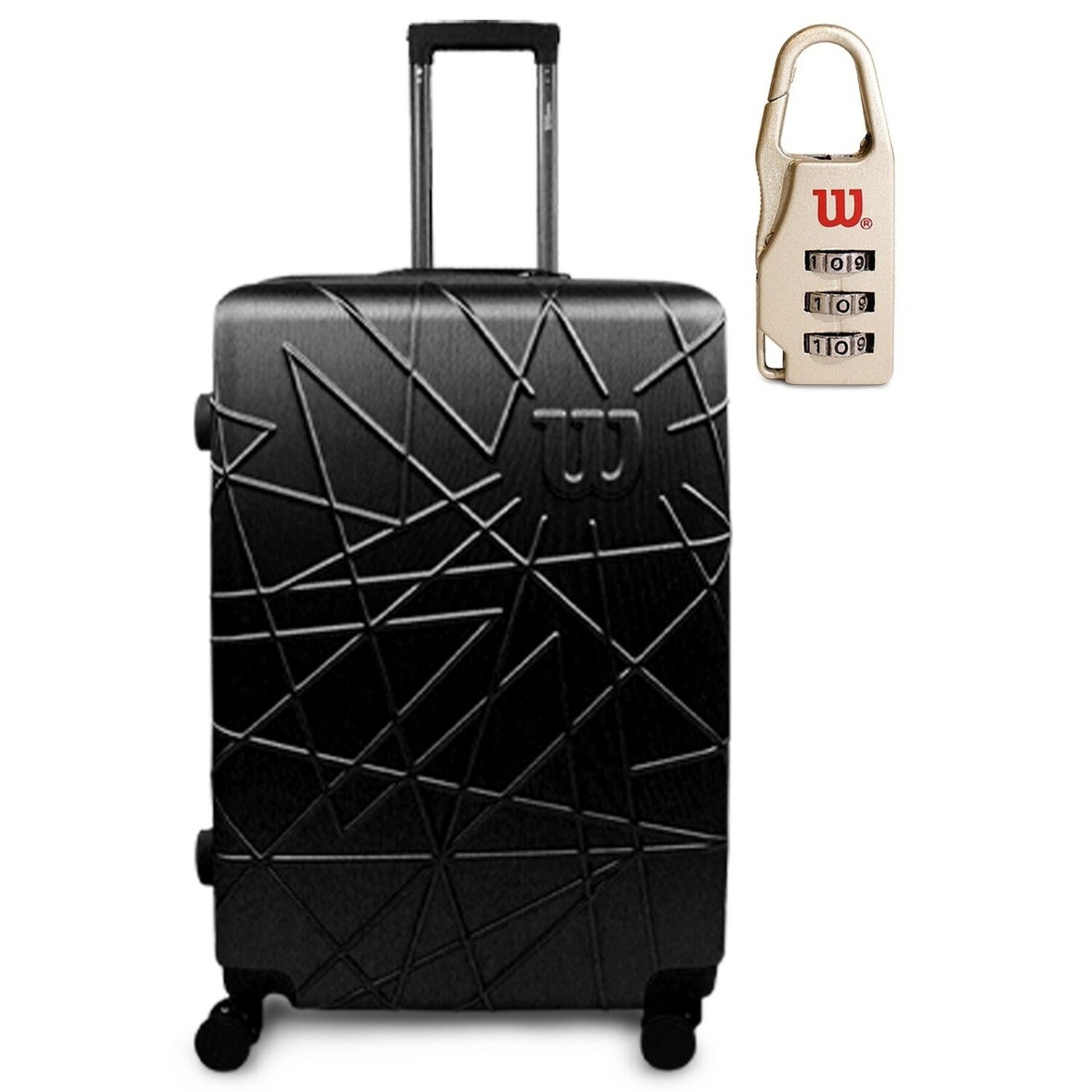 Pack 2 Maletas M+l East Coast Negra Wilson image number 4.0