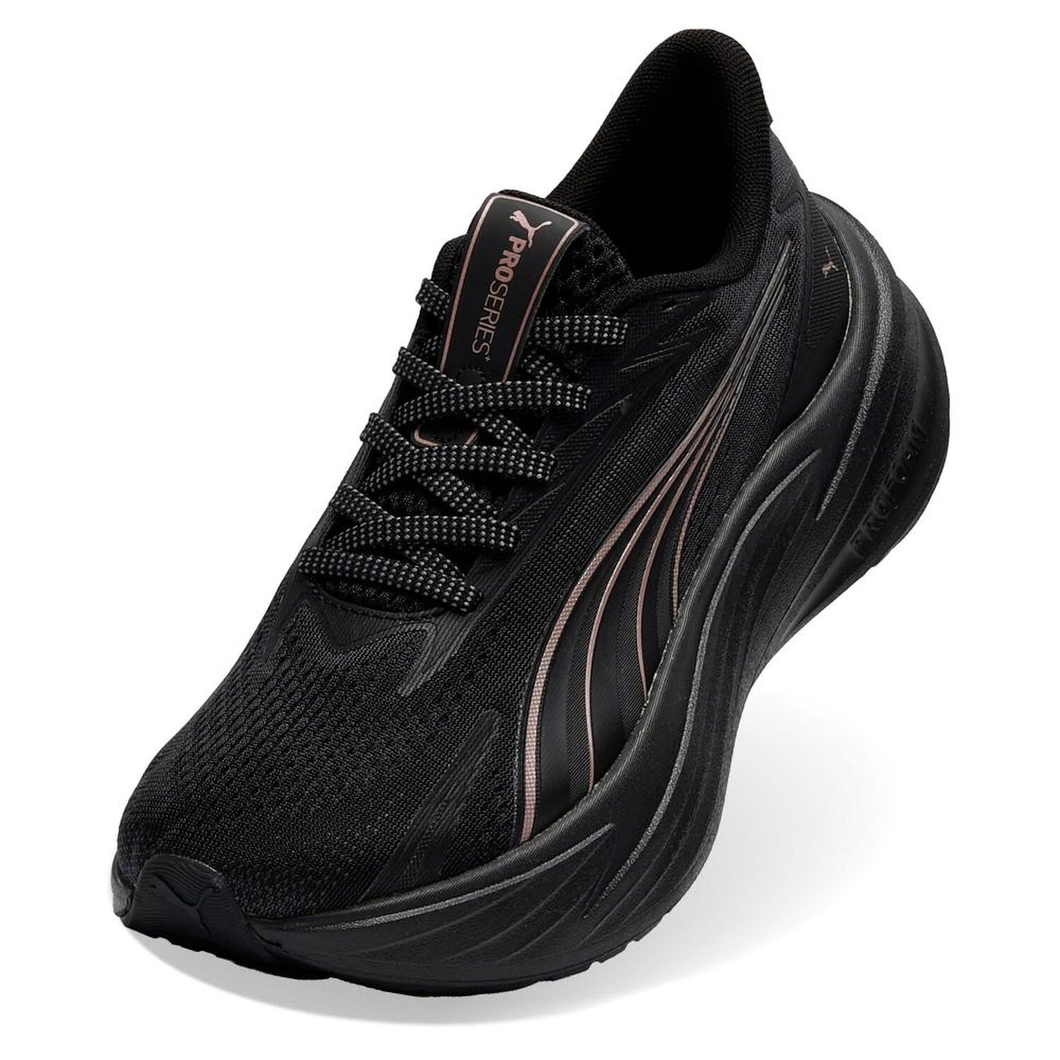 Zapatilla Running Mujer Puma Maxima Pro Wns Black-rose Gold image number 4.0