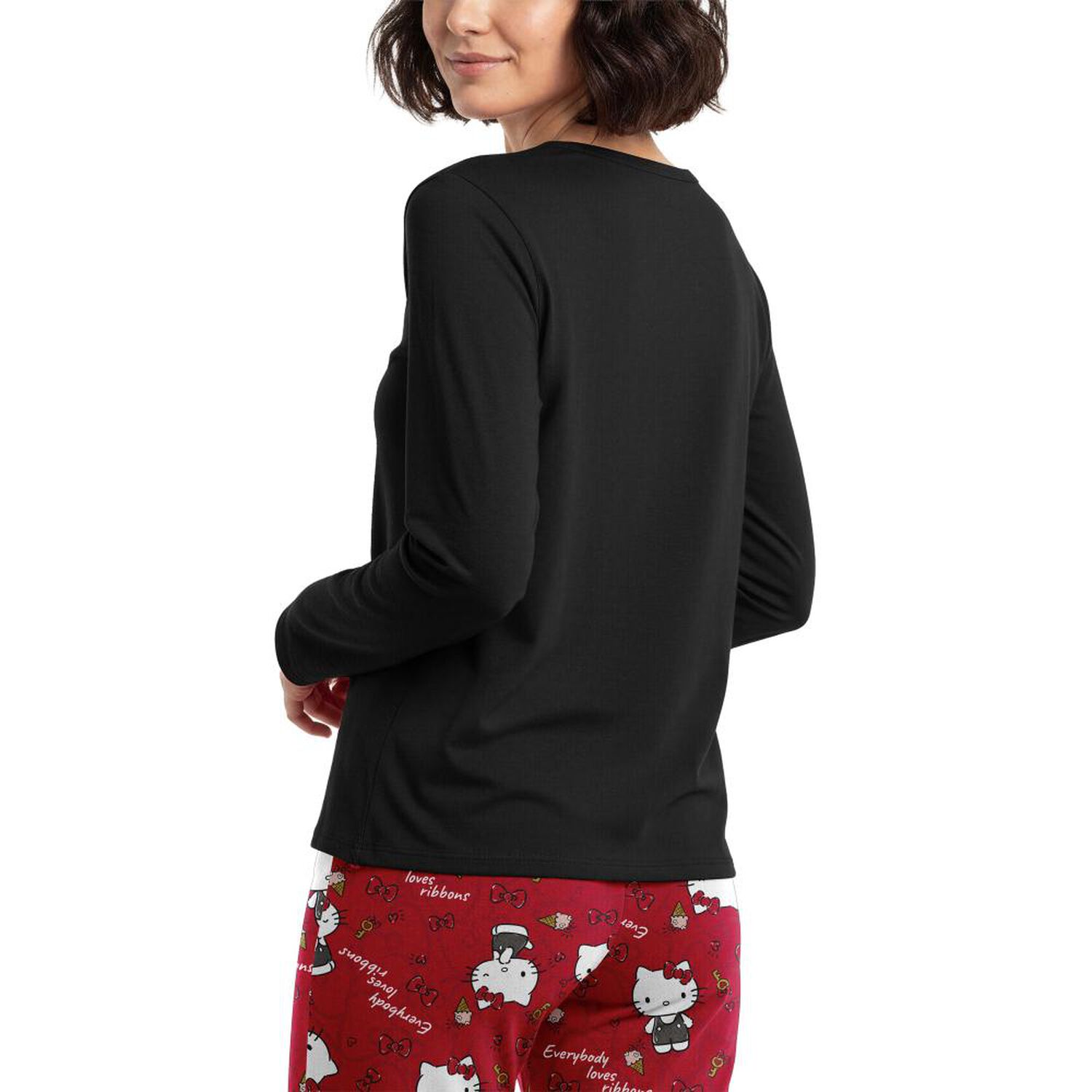 Pijama Invierno Top Hello Kitty M262aihkc1 image number 2.0