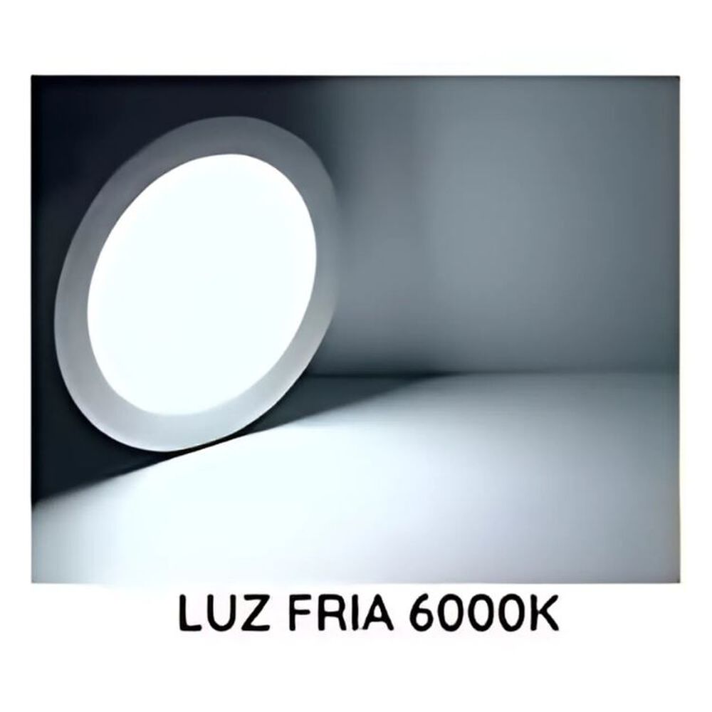 Pack X6 Panel Led 18w Luz Neutro 4000k Sobrepuesto Redondo image number 6.0