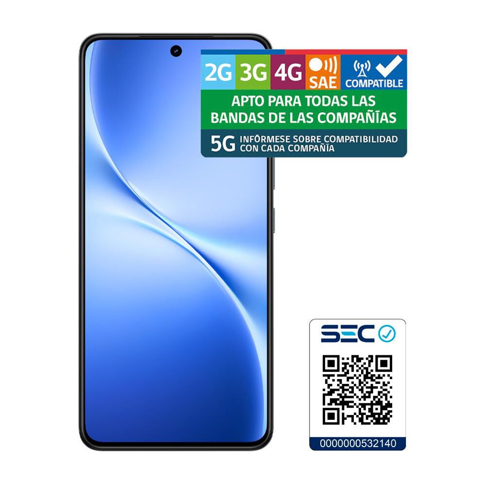 Smartphone Vivo V60 Lite / 5G / 256 GB / Negro / Liberado image number 3.0