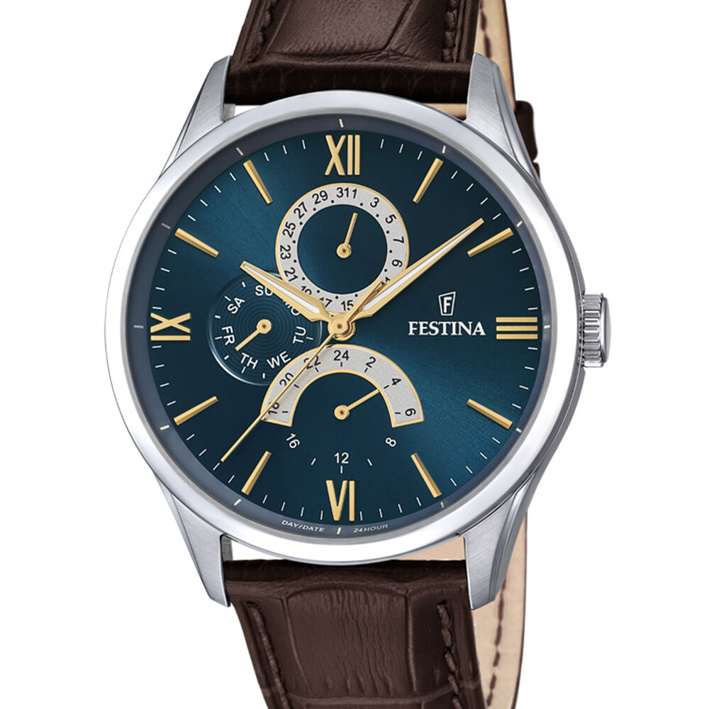 Reloj F16823/a Festina Azul Hombre Retro image number 0.0