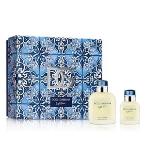 Set De Perfumería Light Blue Pour Homme Dolce & Gabbana / 125 Ml + 40 Ml / Eau De Toilette