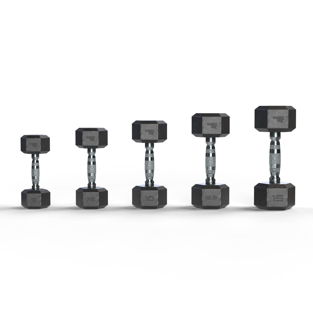 Mancuerna Hexagonal Recubierta En Caucho 12.5 Kg image number 6.0