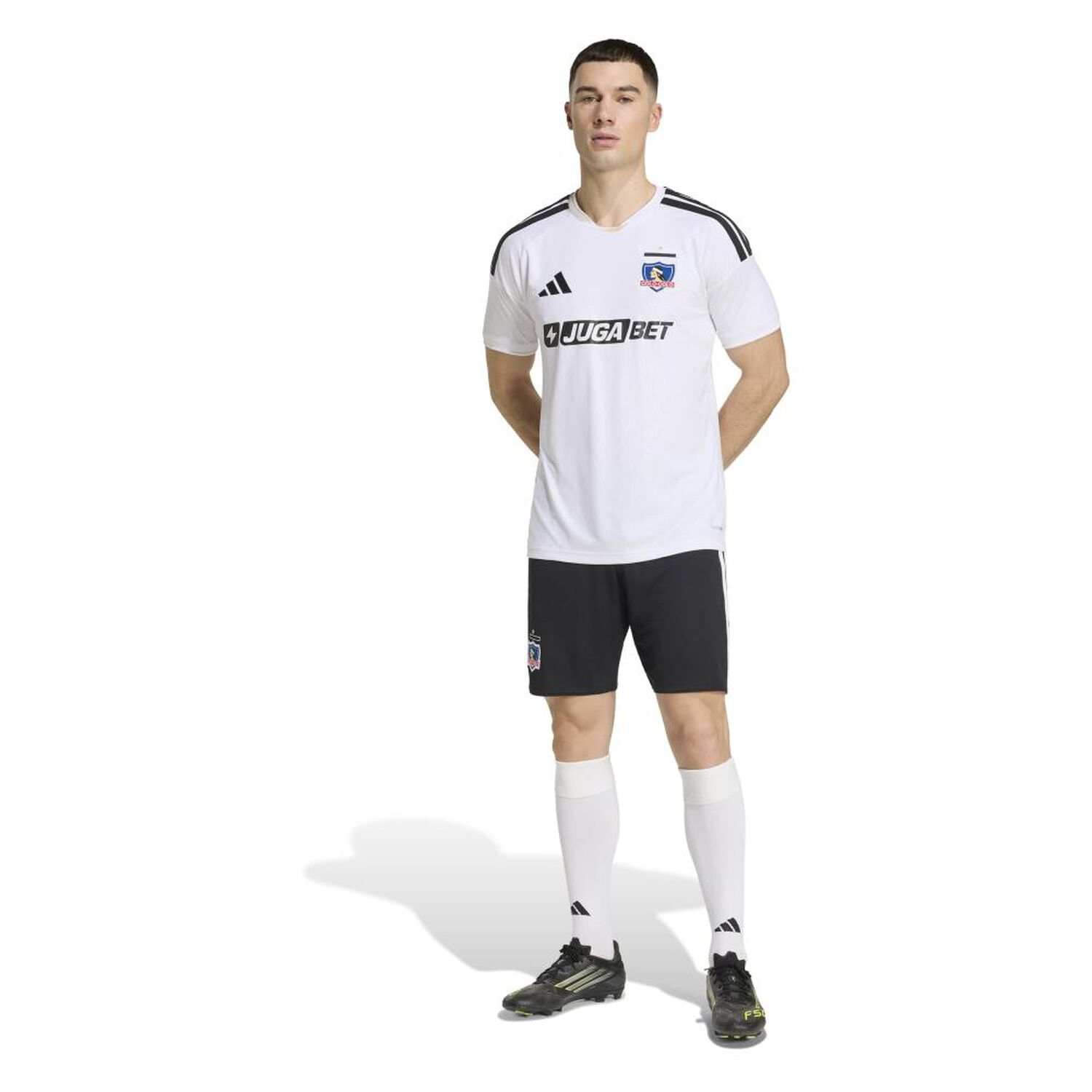 Short De F&uacute;tbol Hombre Adidas image number 4.0