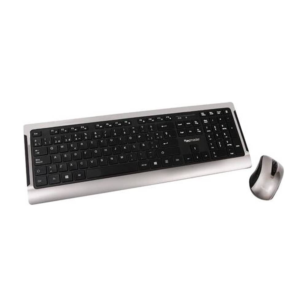 Teclado Y Mouse Inalambrico Teclas Planas Tecmaster Ld100 image number 2.0