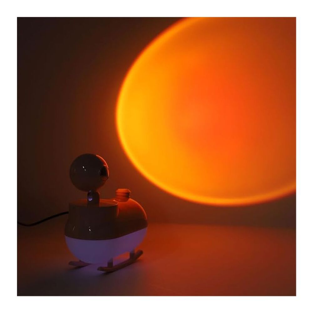 Mini Humidificador De Aire Portátil Led Aromatico Azul image number 2.0