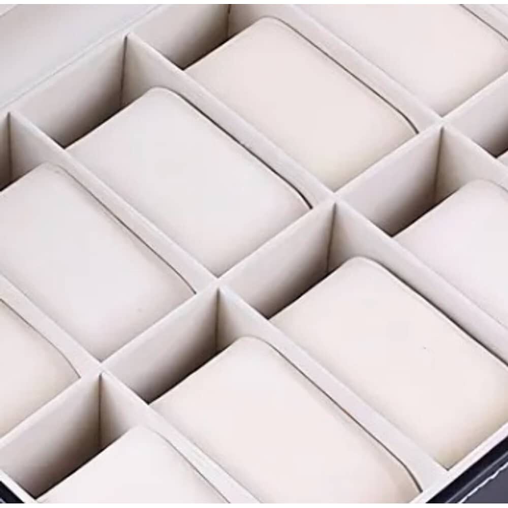 Estuche Organizador De Relojes Y Joyas Con 12 Espacios image number 1.0