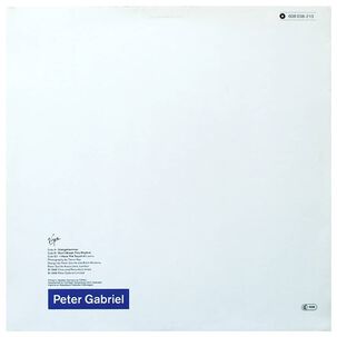 Peter Gabriel - Sledgehammer | 12" Maxi Single Usado