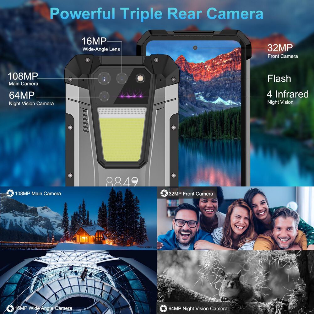 Unihertz 8849 Tank 2 - Celular 4g Con Proyector Láser De 80 Pulgadas image number 5.0