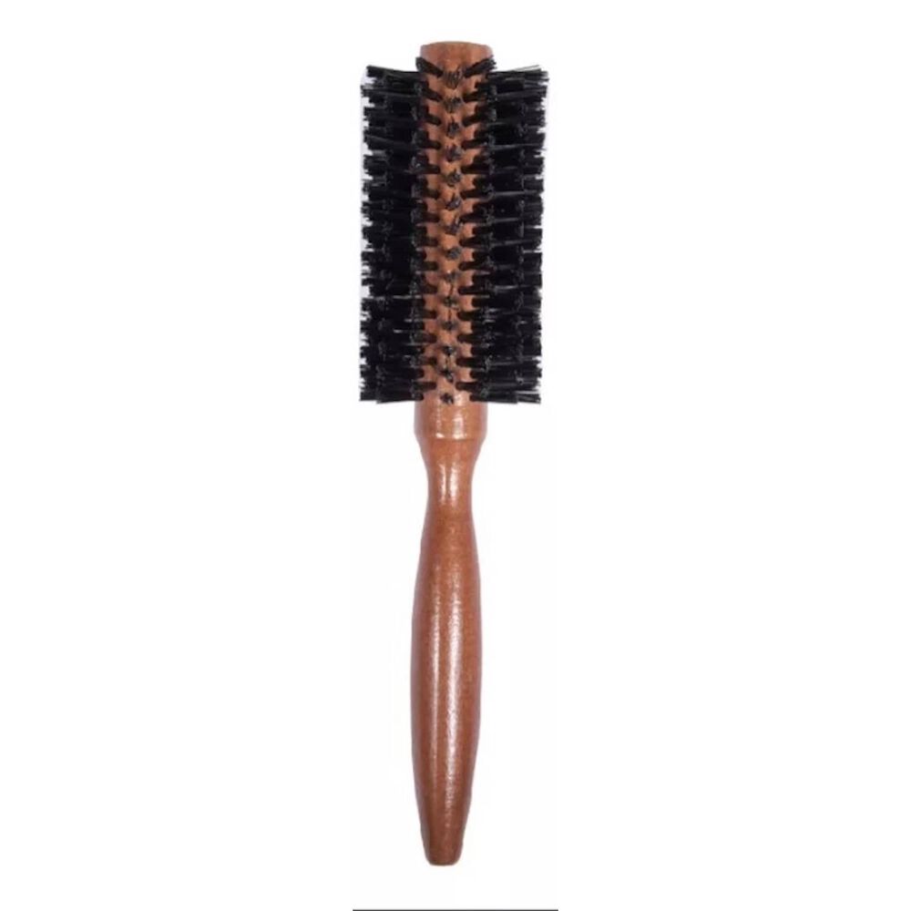 Cepillo Peine Redondo Para Peinar Cabello Pelo Caf&eacute; image number 3.0