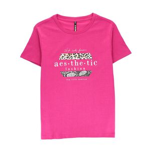 Polera Estampada Animal Print Manga Corta Cuello Redondo Mujer Rolly Go