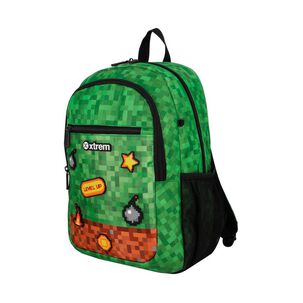 Mochila Xtrem Logan 6xt Pixels Verde
